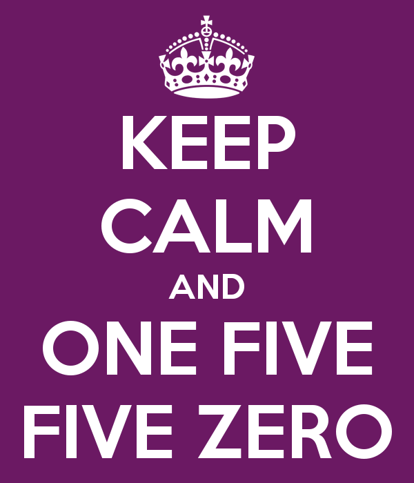one five five zero