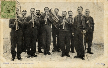 Fanfare beylicale en Tunisie début XXème siècle