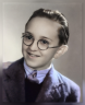 Jacques Lenoir entre 1946 et juin 1947 [restauration colorisée]
