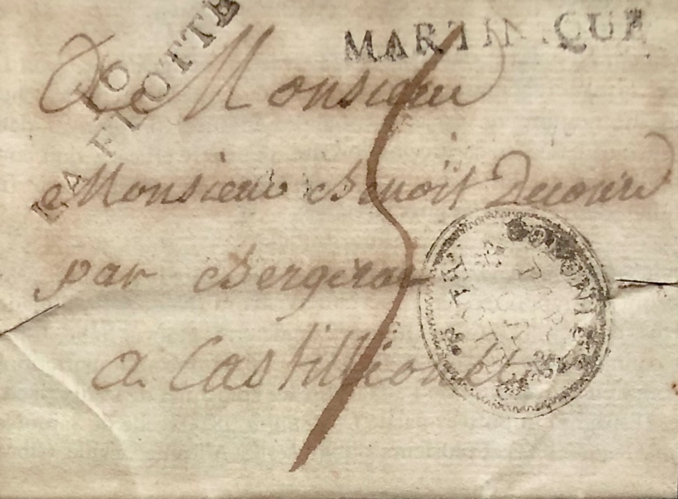 Lettre de l'Union purifiée au vinaigre à La Flotte