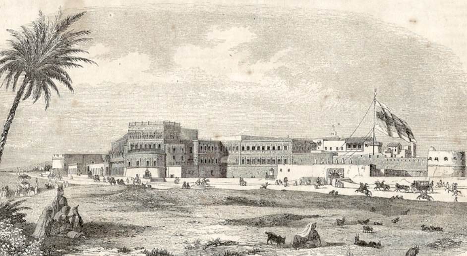 Le palais du Bey au Bardo, centre du pouvoir à Tunis (source Leaders).